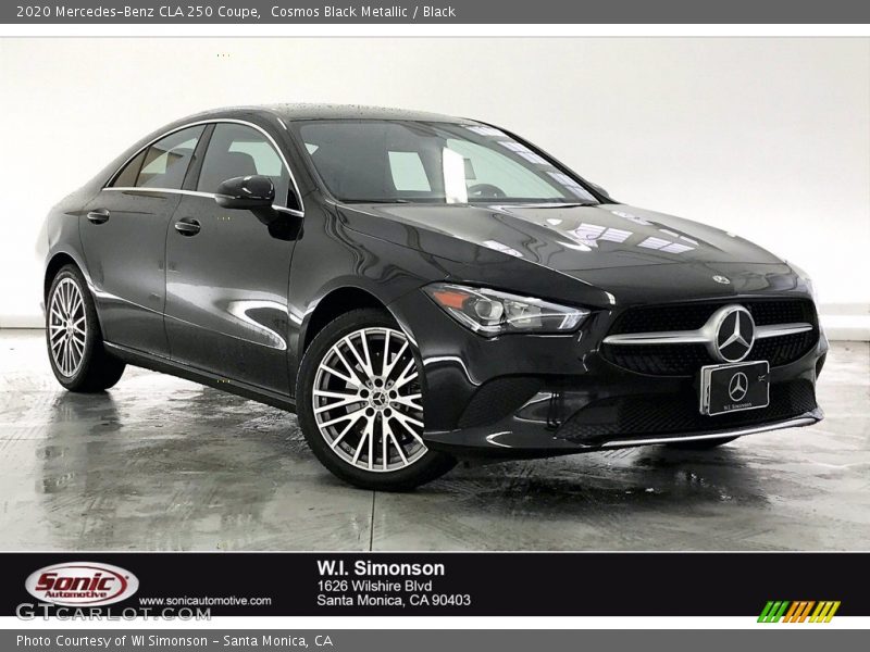 Cosmos Black Metallic / Black 2020 Mercedes-Benz CLA 250 Coupe