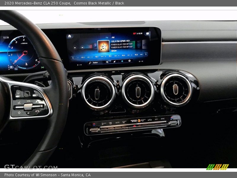 Cosmos Black Metallic / Black 2020 Mercedes-Benz CLA 250 Coupe