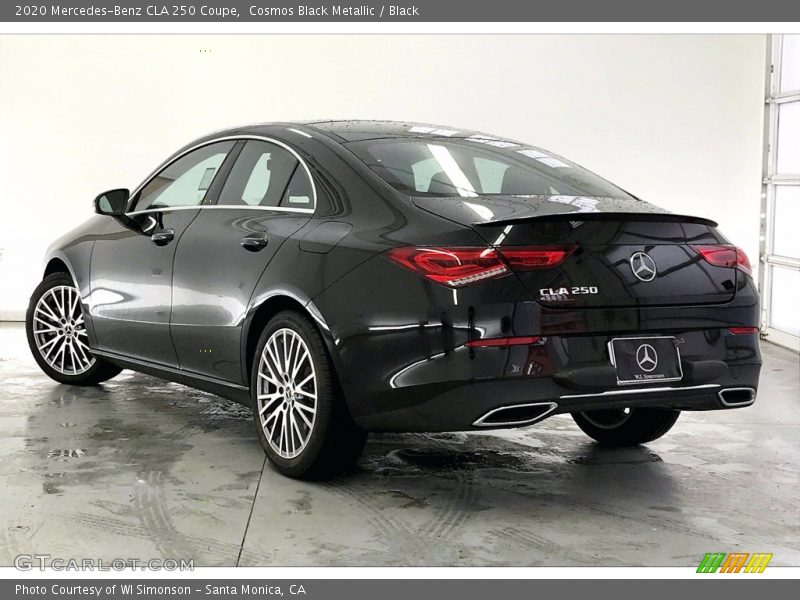 Cosmos Black Metallic / Black 2020 Mercedes-Benz CLA 250 Coupe