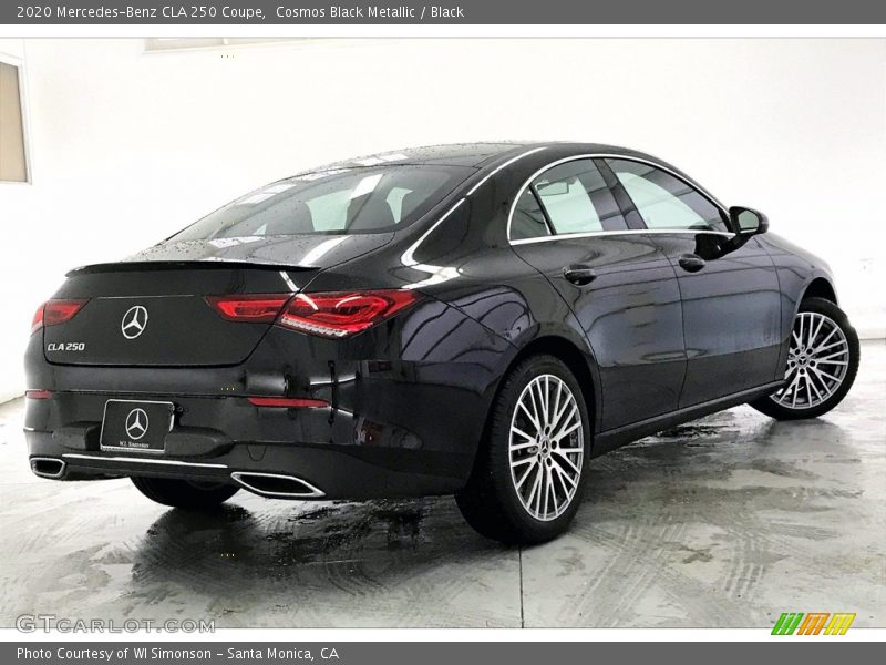 Cosmos Black Metallic / Black 2020 Mercedes-Benz CLA 250 Coupe