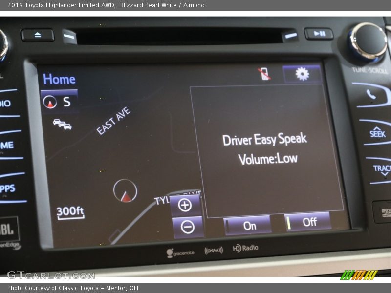 Blizzard Pearl White / Almond 2019 Toyota Highlander Limited AWD