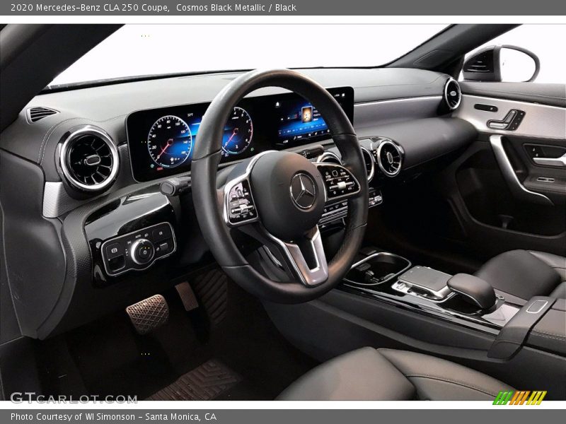 Dashboard of 2020 CLA 250 Coupe