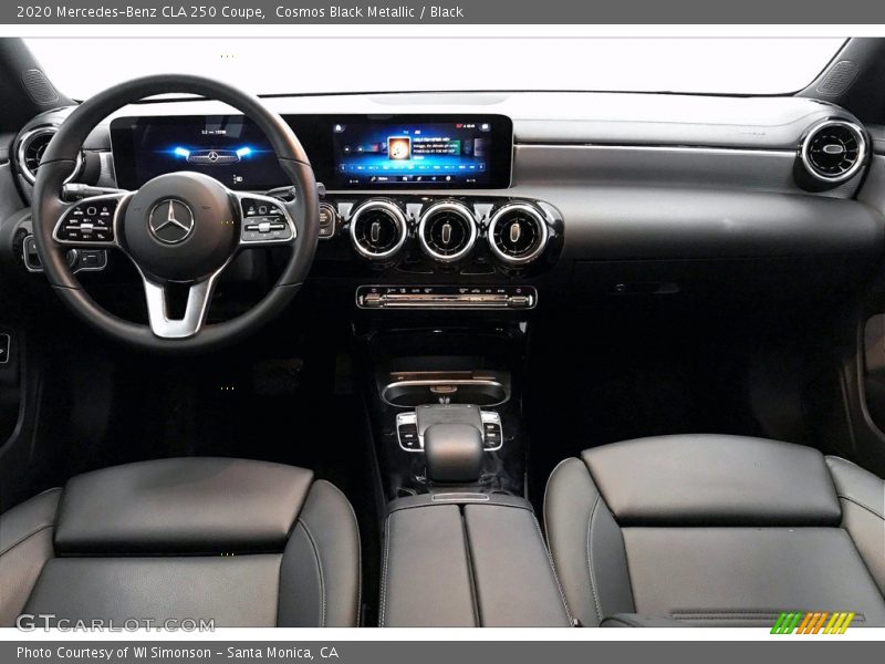Dashboard of 2020 CLA 250 Coupe