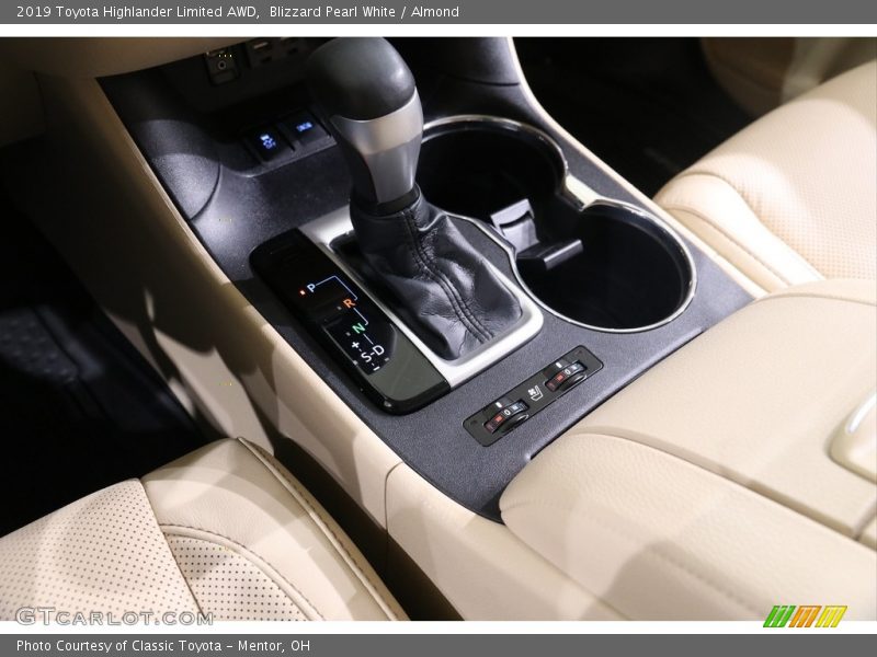Blizzard Pearl White / Almond 2019 Toyota Highlander Limited AWD