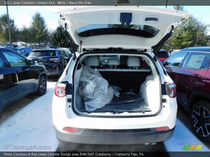 White / Black/Ski Gray 2021 Jeep Compass Limited 4x4
