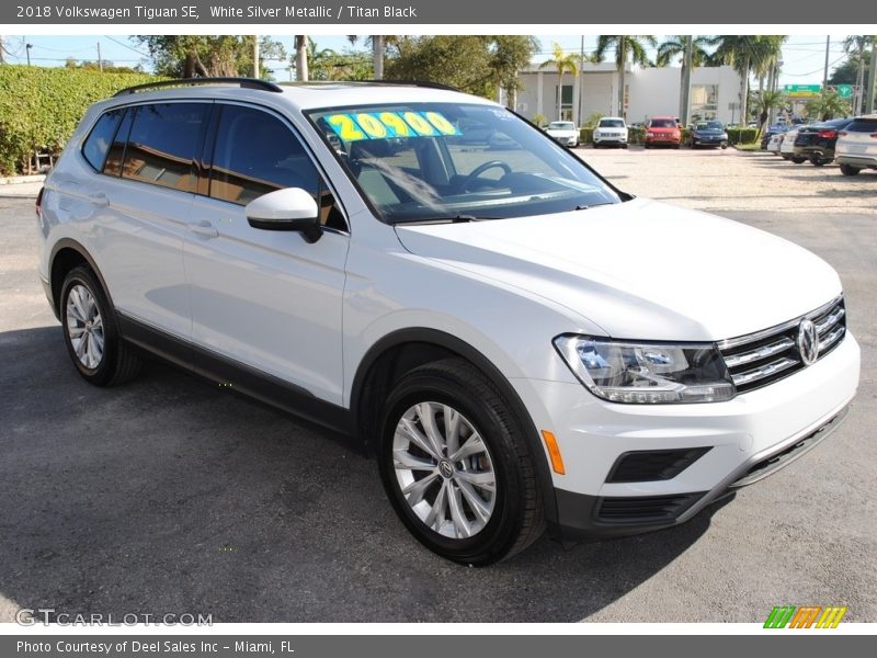  2018 Tiguan SE White Silver Metallic