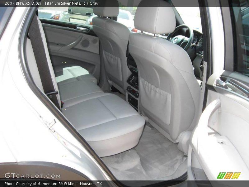 Titanium Silver Metallic / Gray 2007 BMW X5 3.0si