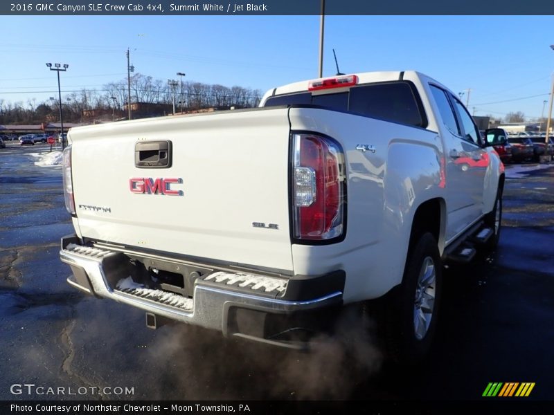 Summit White / Jet Black 2016 GMC Canyon SLE Crew Cab 4x4