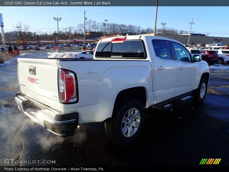 Summit White / Jet Black 2016 GMC Canyon SLE Crew Cab 4x4