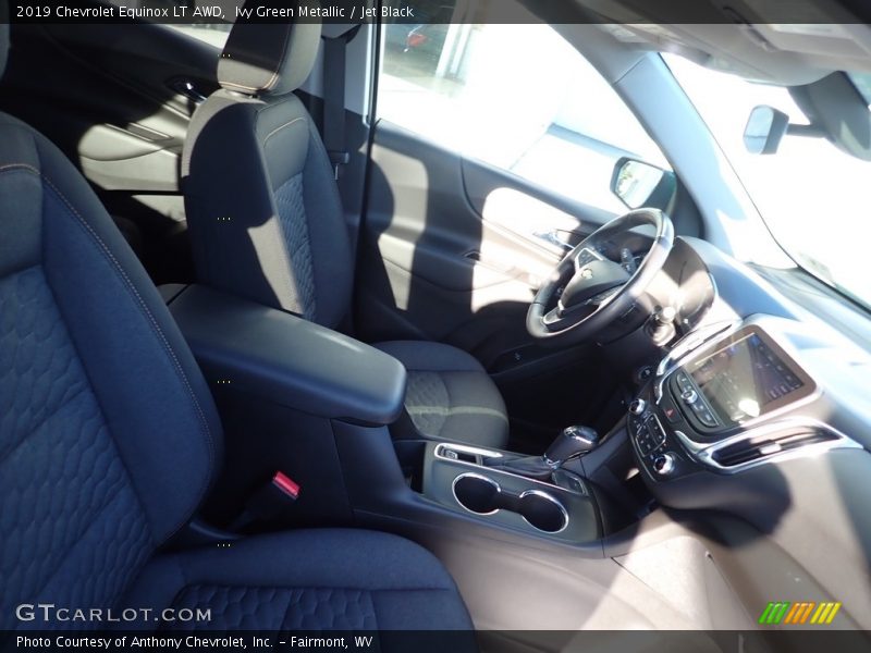 Ivy Green Metallic / Jet Black 2019 Chevrolet Equinox LT AWD