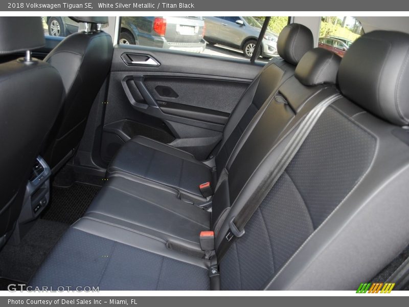 Rear Seat of 2018 Tiguan SE