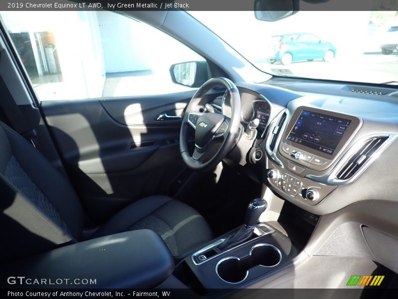 Ivy Green Metallic / Jet Black 2019 Chevrolet Equinox LT AWD