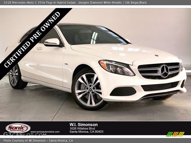 Dealer Info of 2018 C 350e Plug-in Hybrid Sedan