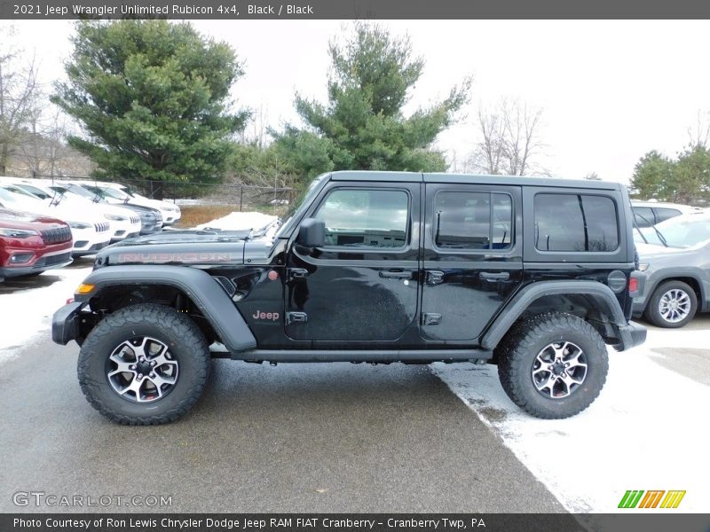  2021 Wrangler Unlimited Rubicon 4x4 Black