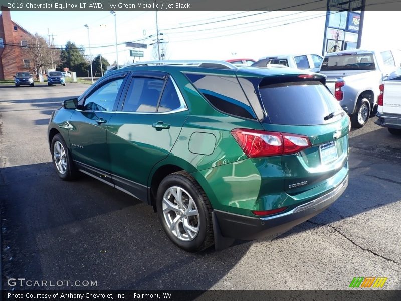 Ivy Green Metallic / Jet Black 2019 Chevrolet Equinox LT AWD