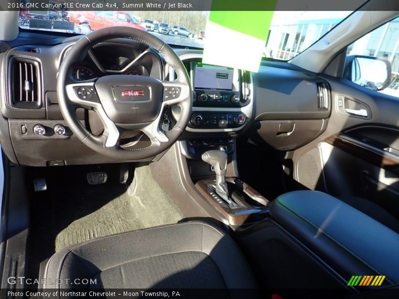 Summit White / Jet Black 2016 GMC Canyon SLE Crew Cab 4x4