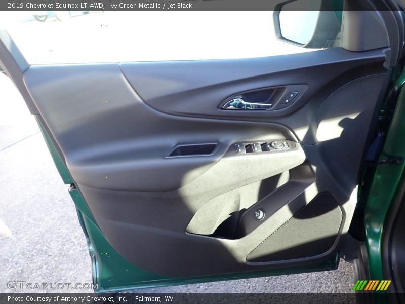 Ivy Green Metallic / Jet Black 2019 Chevrolet Equinox LT AWD