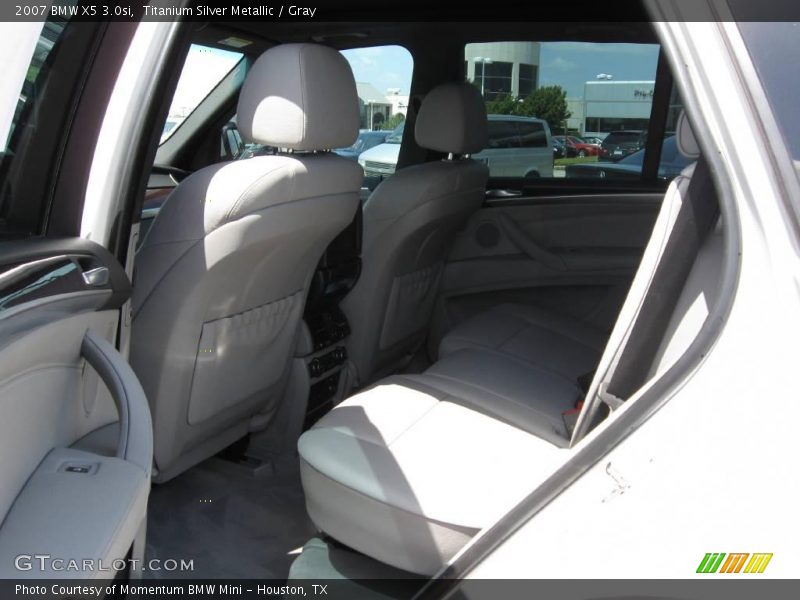 Titanium Silver Metallic / Gray 2007 BMW X5 3.0si