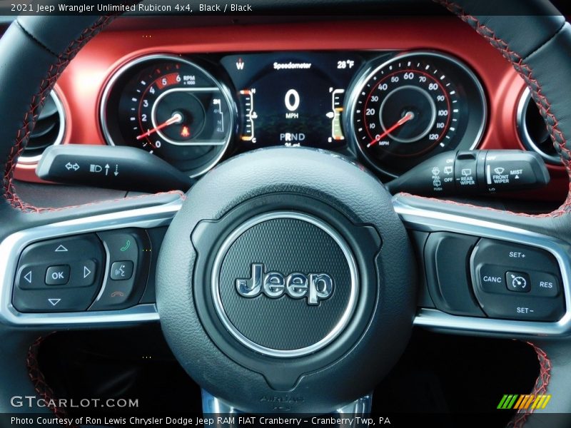  2021 Wrangler Unlimited Rubicon 4x4 Steering Wheel