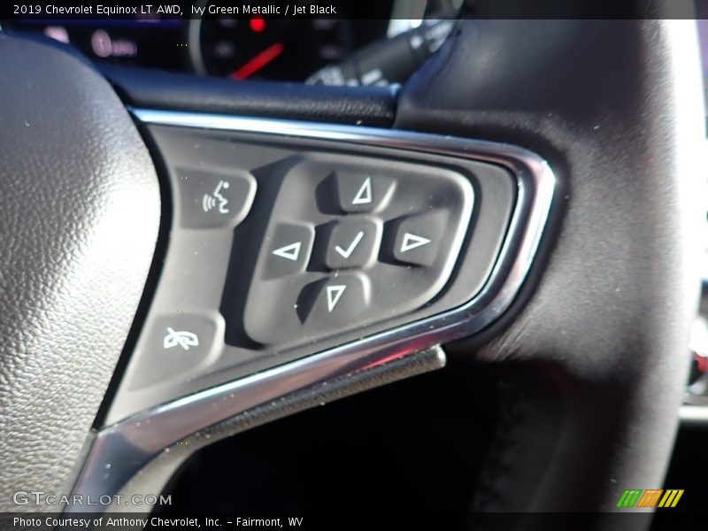 Ivy Green Metallic / Jet Black 2019 Chevrolet Equinox LT AWD
