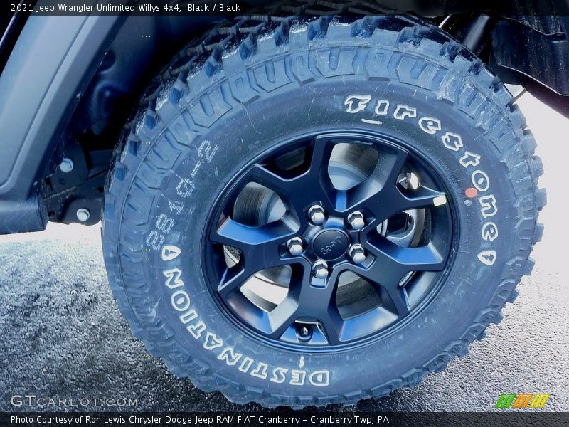  2021 Wrangler Unlimited Willys 4x4 Wheel
