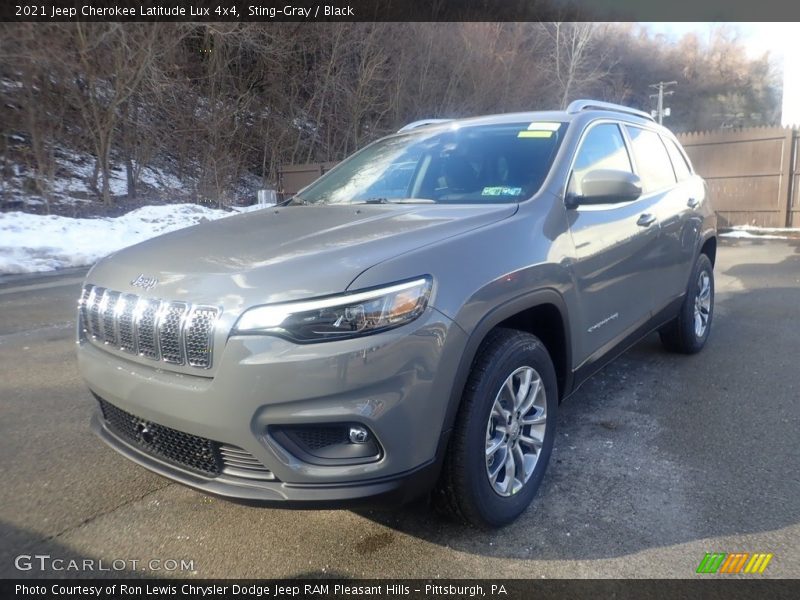Sting-Gray / Black 2021 Jeep Cherokee Latitude Lux 4x4