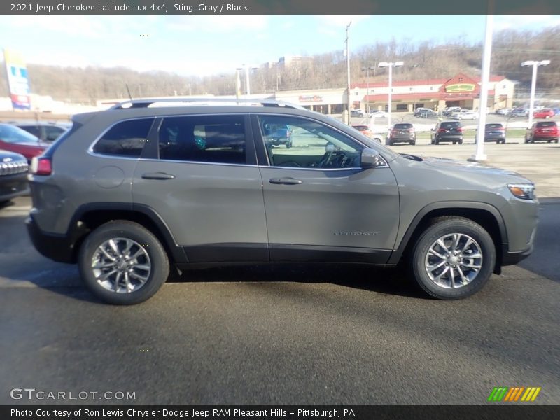 Sting-Gray / Black 2021 Jeep Cherokee Latitude Lux 4x4