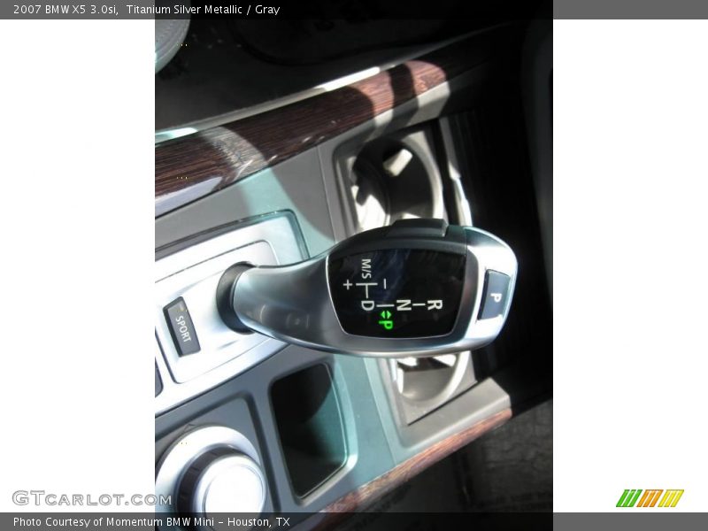 Titanium Silver Metallic / Gray 2007 BMW X5 3.0si