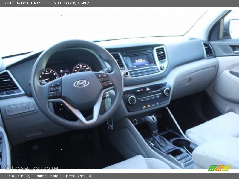 Coliseum Gray / Gray 2017 Hyundai Tucson SE
