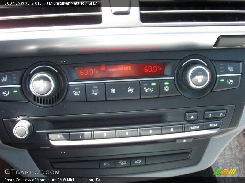 Titanium Silver Metallic / Gray 2007 BMW X5 3.0si