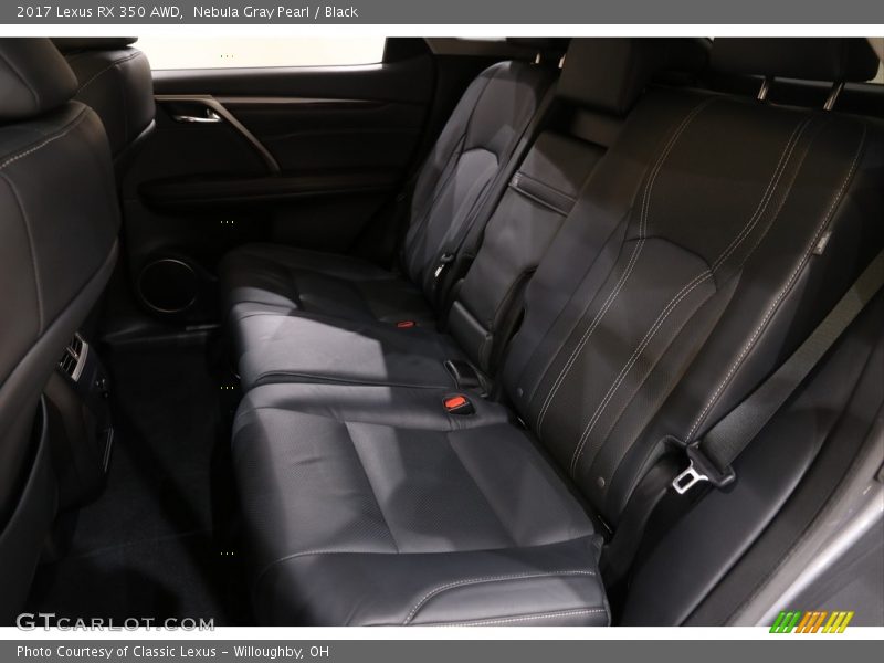 Nebula Gray Pearl / Black 2017 Lexus RX 350 AWD