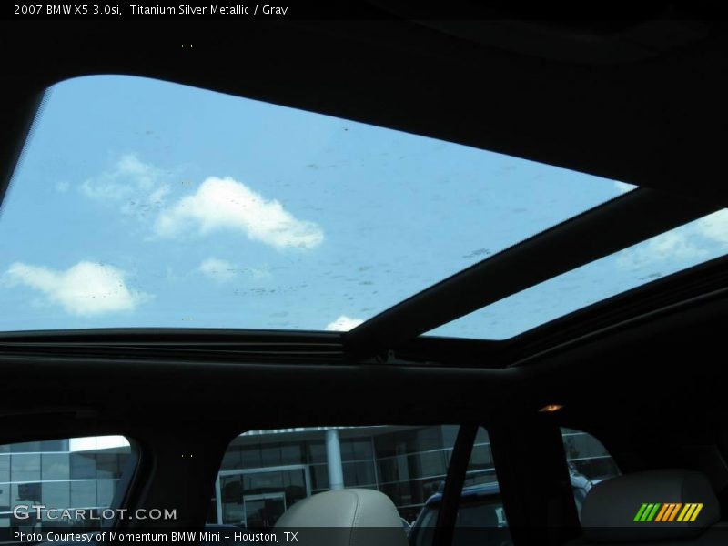 Titanium Silver Metallic / Gray 2007 BMW X5 3.0si
