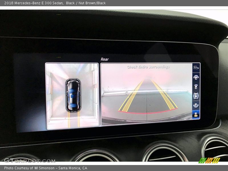 Black / Nut Brown/Black 2018 Mercedes-Benz E 300 Sedan