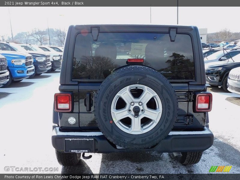 Black / Black 2021 Jeep Wrangler Sport 4x4