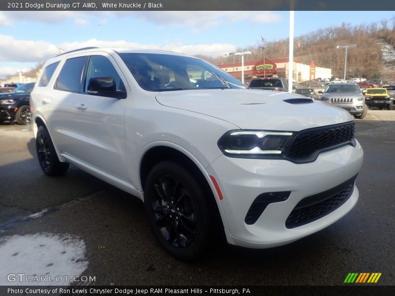 Front 3/4 View of 2021 Durango GT AWD