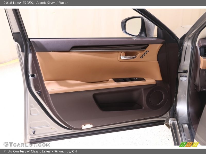 Atomic Silver / Flaxen 2018 Lexus ES 350