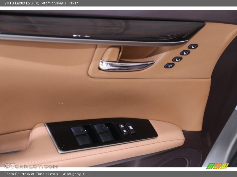 Atomic Silver / Flaxen 2018 Lexus ES 350