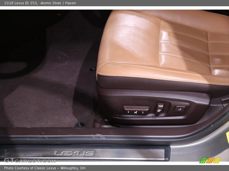 Atomic Silver / Flaxen 2018 Lexus ES 350