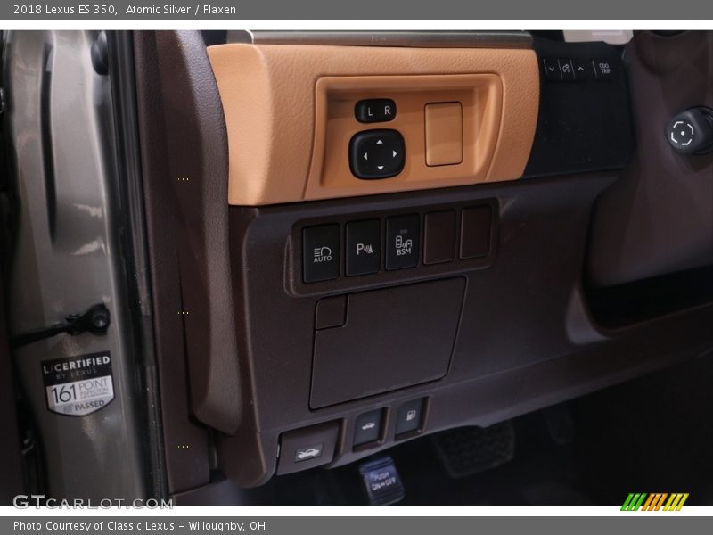 Atomic Silver / Flaxen 2018 Lexus ES 350