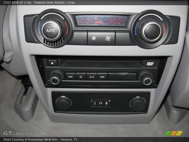 Titanium Silver Metallic / Gray 2007 BMW X5 3.0si