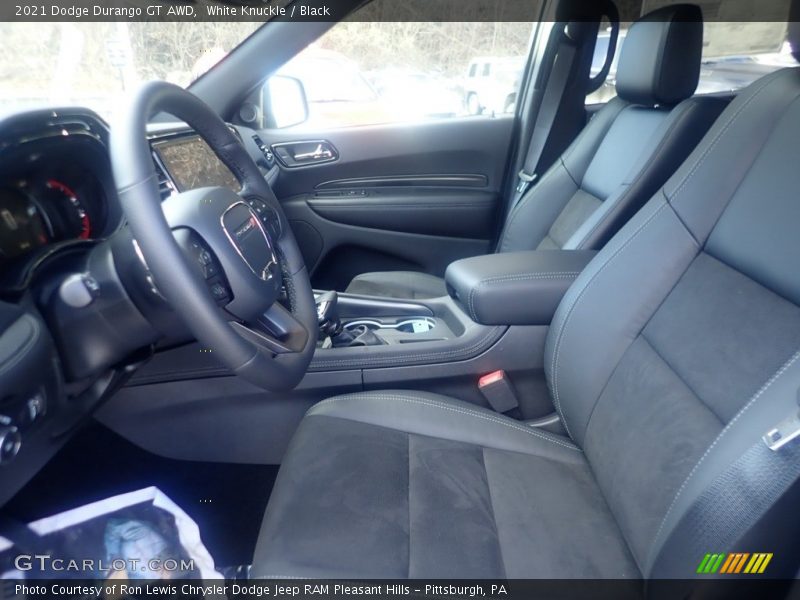 Front Seat of 2021 Durango GT AWD