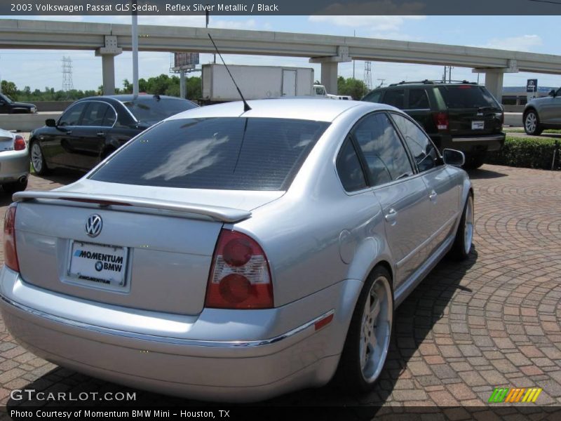 Reflex Silver Metallic / Black 2003 Volkswagen Passat GLS Sedan