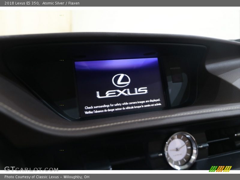 Atomic Silver / Flaxen 2018 Lexus ES 350