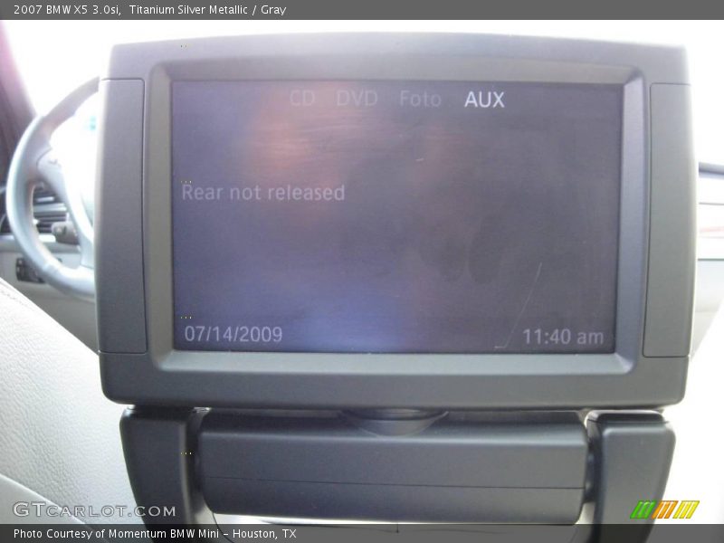 Titanium Silver Metallic / Gray 2007 BMW X5 3.0si