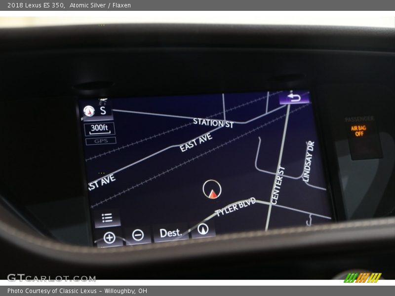 Atomic Silver / Flaxen 2018 Lexus ES 350