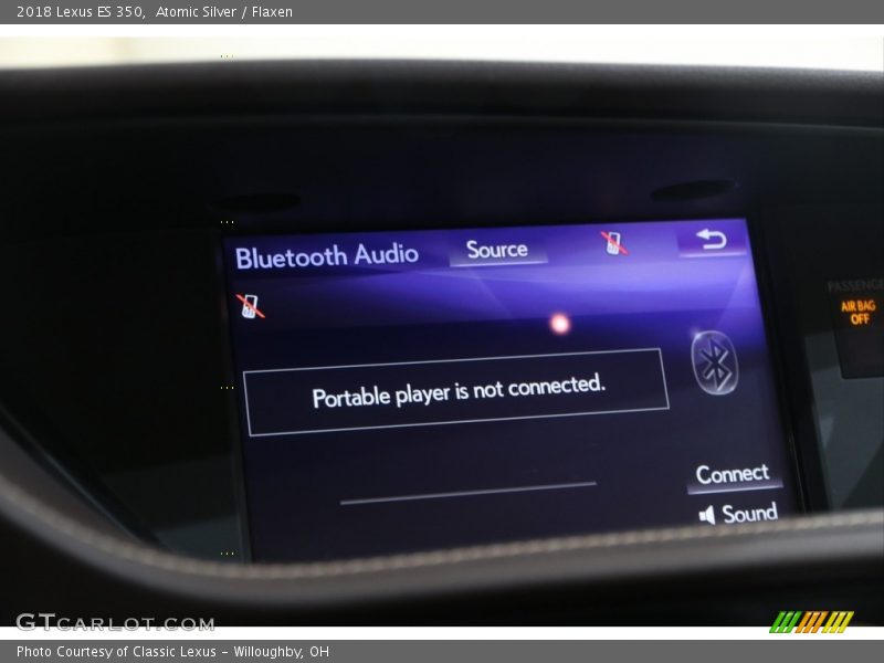 Atomic Silver / Flaxen 2018 Lexus ES 350