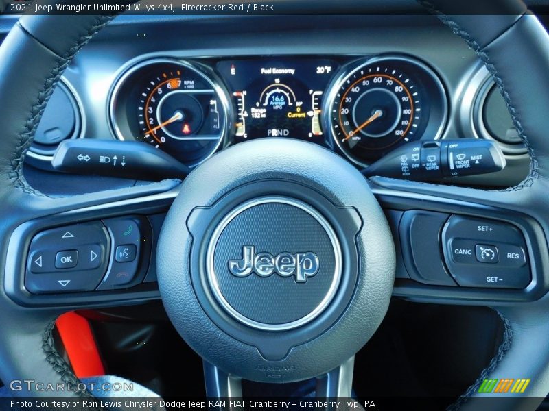  2021 Wrangler Unlimited Willys 4x4 Steering Wheel