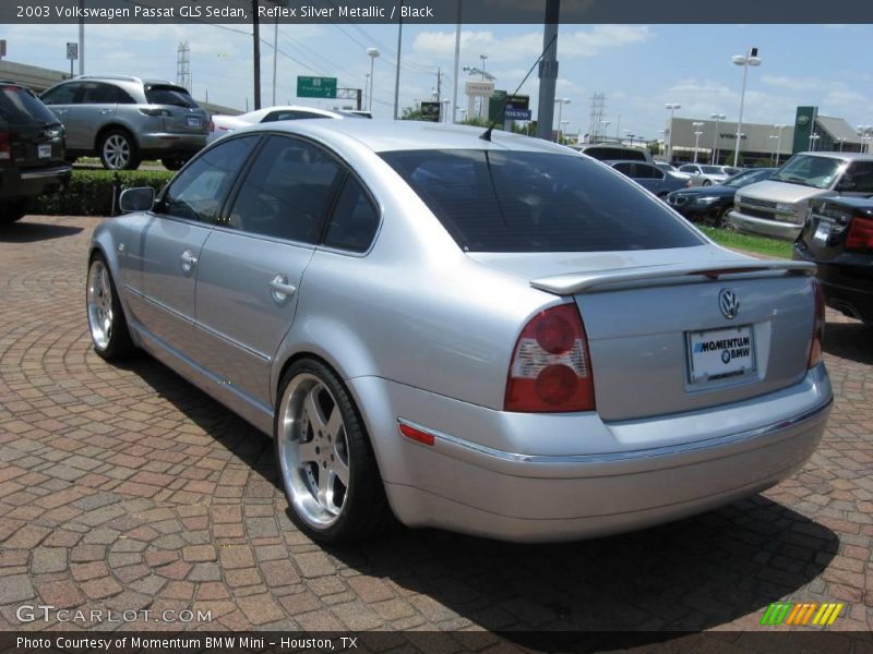 Reflex Silver Metallic / Black 2003 Volkswagen Passat GLS Sedan