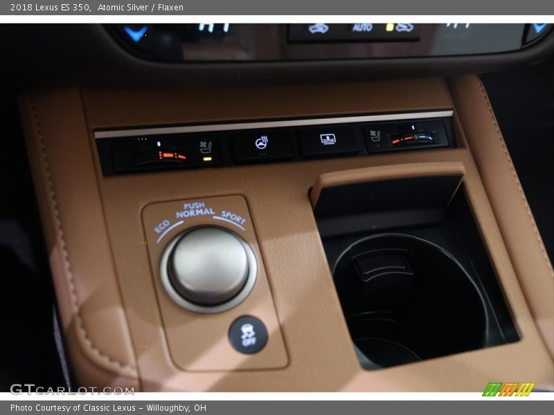 Atomic Silver / Flaxen 2018 Lexus ES 350