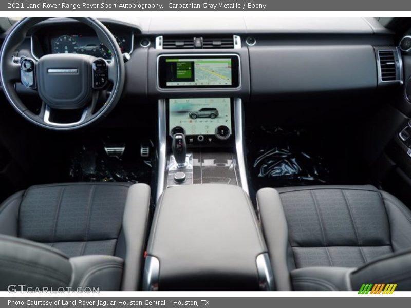Dashboard of 2021 Range Rover Sport Autobiography